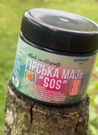 Гірська мазь "SOS" 150мл so36237 фото